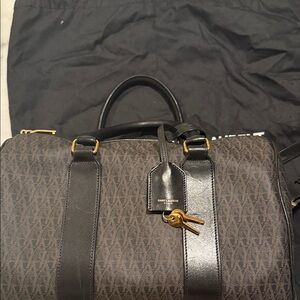Saint Laurent Black and Brown Bag
